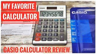 REVIEW Casio MS-80B Standard Function Desktop Calculator  I LOVE IT!
