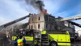 Working Mount Carmel House Fire - November 8, 2023