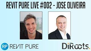 Revit Pure Live #002 - Jose Oliveira - DiRoots Plugins