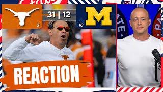 Texas Beats Michigan - Josh Pate Rapid Reaction