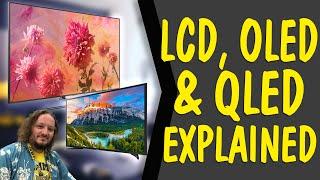 LCD, OLED & QLED explained in 2 MINUTES