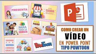 COMO HACER UN VÍDEO EN POWER POINT CON DIAPOSITIVAS Y MÚSICA (TIPO POWTOON) - CECI ORRANTIA