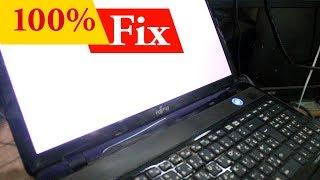 White Display Problem Fix Laptop Screen All Model