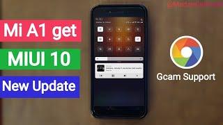 Mi A1 Get Miui 10 8.9.20 New System Update | Gcam & Change Font Style Support