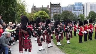 The Glendaruel Highlanders - Scots Guards Pipes & Drums