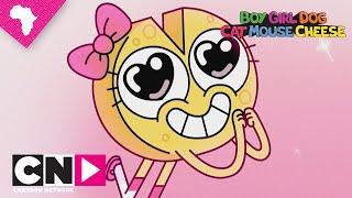 Hilarious Voice Swapping Prank | Boy Girl Dog Cat Mouse Cheese | Cartoon Network Africa