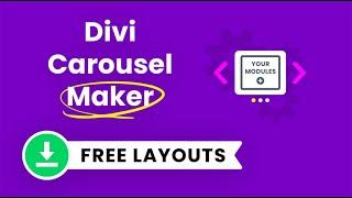 Download 100+ FREE Demo Layouts For The Divi Carousel Maker