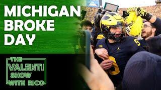 Michigan Football Broke Ryan Day And Ohio State | The Valenti Show with Rico