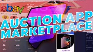 Build a FULLY Functional AUCTION MARKETPLACE APP Like EBAY with FlutterFlow! (NOCODE)