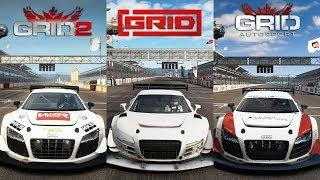 GRID (2019) vs GRID 2 vs GRID Autosport | Direct Comparison