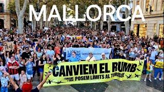 MALLORCA | Thousands March in PALMA AGAINST MASS TOURISM!! 21.07.2024 Spain