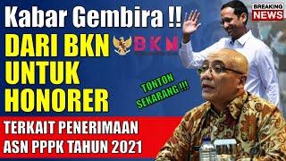 KABAR GEMBIRA DARI BKN UNTUK HONORER TERKAIT SELEKSI PPPK 2021