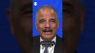 Former Attorney General Eric Holder addresses “dangerous” Supreme Court elections case  #shorts