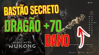 BLACK MYTH WUKONG BASTÃO DO DRAGÃO SECRETO LOCALIZAÇÃO