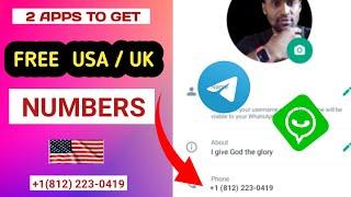 How to get USA / UK number with Dingtone and Receive sms for Whatsapp verification-2024 / Best App