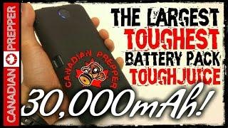 30,000 mAh! Rugged Bombproof Battery Pack: Zerolemon Toughjuice