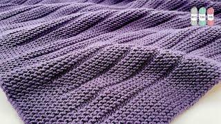 How to Knit the "Henry" Baby Blanket