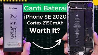 iPhone SE 2020 Di 2024 Dengan Baterai Cortex 2150mAh | Bisa Tahan Berapa Lama?