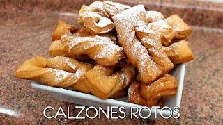 RECETA DE CALZONES ROTOS (¡Súper fácil!) - Come como príncipe