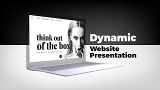 Dynamic Website Presentation After Effects Template Download free