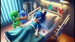 Catboy was saved by 2 teammates while on a mission. | Catboy's Life Story | PJ MASKS 2D Animation