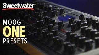 Moog One Presets - With and Without FX — Daniel Fisher