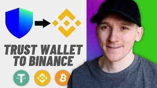 Trust Wallet to Binance Transfer Tutorial (Send Crypto)