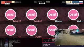 Fia's liveplay during osu! World Cup 2022 Semifinals China vs Russian