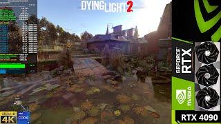 Dying Light 2 DLSS3 Update 1.9 Ultra Ray Tracing 4K | RTX 4090 | i9 13900K 6GHz