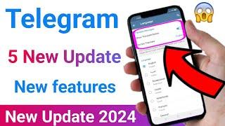 Biggest Update In Telegram. Telegram 5 New Features 2024 Telegram Update 2024 || SZ tech
