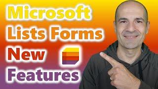 Microsoft Lists forms new features