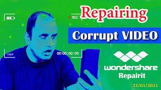 How to Repair Corrupted Video File || Wondershare Repairit ||