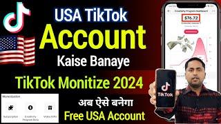 How to Create USA TikTok Account | TikTok USA Account Kaise Banaya | TikTok monetization