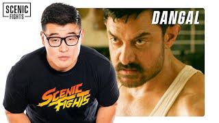 Wrestler Breaks Down Dangal Fight Scene with Aamir Khan | Scenic Fights
