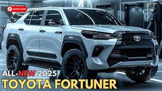 Finally! New 2025 Toyota Fortuner Hybrid Unveiled - Official Launch!