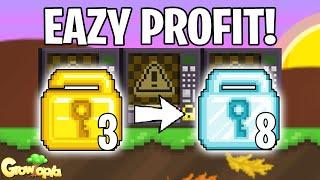 TOP 3 BEST *PROFIT METHODS* in Growtopia 2023! How To Get RICH FAST! | Growtopia