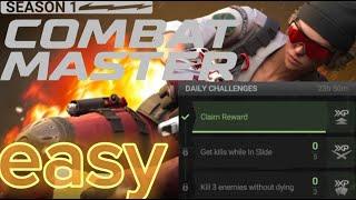 The easiest way to complete your daily challenges in Combat Master Mobile