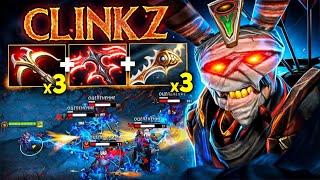 x3 Divine Rapier + 3 Daedalus Clinkz Comeback  One shot 54 Kills | Dota 2 Gameplay