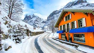 Winter has arrived in Grindelwald ️ Switzerland 4K 