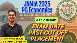 PG Economics JAMIA University Form Out Apply Now | What is the Total Fee,Cut Off & All Details #UPSC