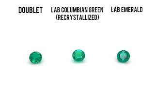 Battle of the Emeralds: Doublets, Lab-Grown Colombian Green and Lab Emerald Explained