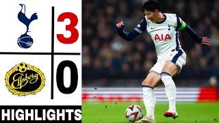  Tottenham vs Elfsborg 3-0 || Europa League Highlights & Goals 2025