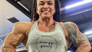 Barbara Moojen most vascular female bodybuilder she biceps female bodybuilding 2024 Barbara Carita