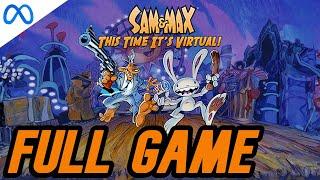 Sam & Max: This Time It's Virtual! Gameplay Walkthrough FULL GAME - No Commentary