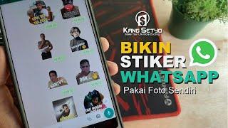 Cara Bikin Stiker di Whatsapp Pakai Foto Sendiri dan Ada Tulisannya