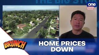 PH housing prices drop