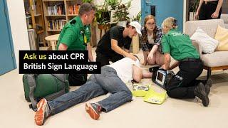 A British Sign Language Emergency First Aid Film - Learn CPR