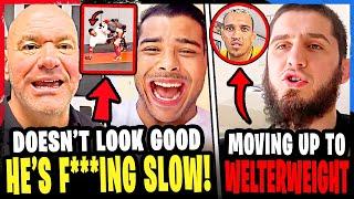 MMA Community GOES OFF on Israel Adesanya for SPARRING FOOTAGE! Islam Makhachev REVEALS huge move!