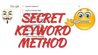 Wohh! My Secret Method for Identifying Keyword Strategies: #keywordresearch #foryou