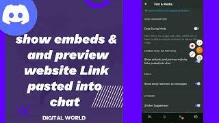 How To Fix Show embeds & preview website Link Pasted into Chat On Discord App 2023